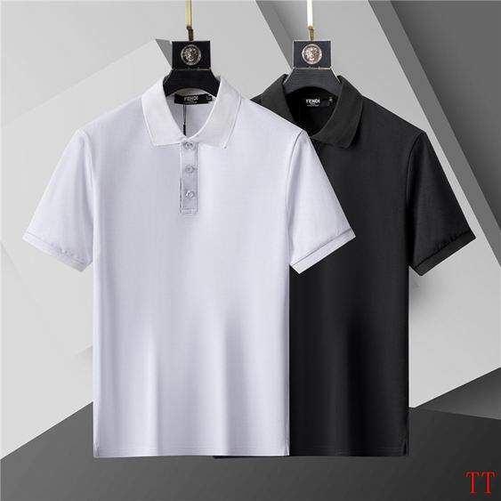 Picture of Fendi Polo Shirts Short _SKUFendiM-3XL20tx7728169
